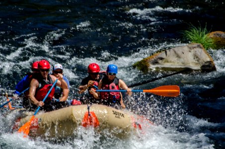 River recreation on the "Wild and Scenic" north Umpqua River