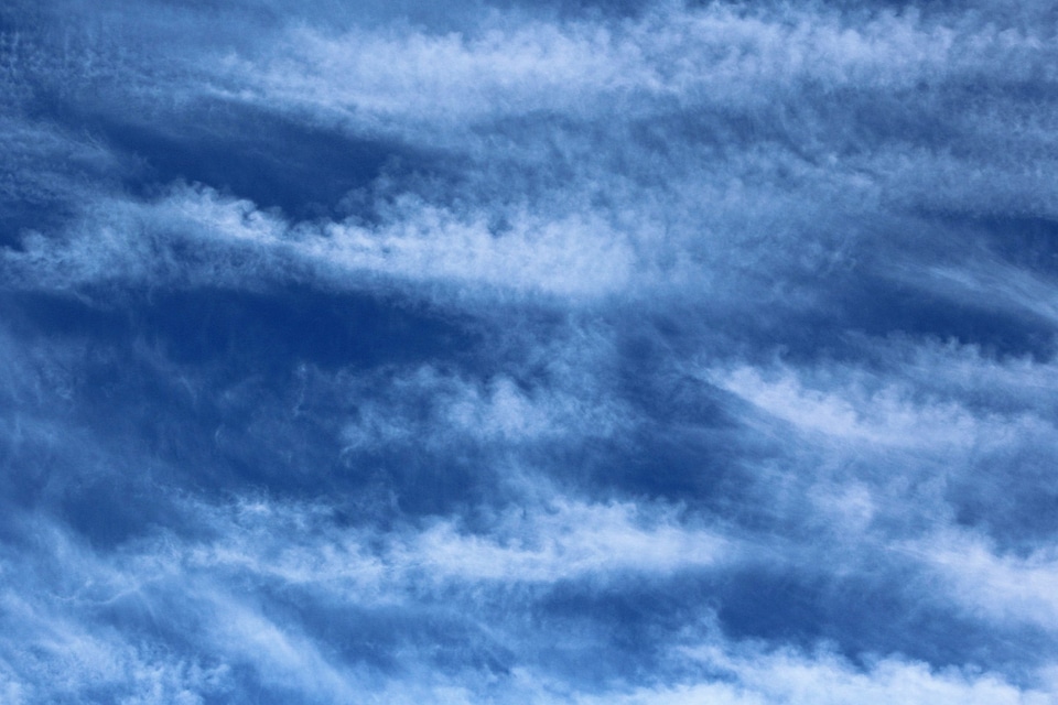 Nature blue sky background