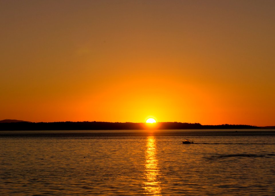 Edmonds Washington Sunset photo