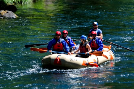 River recreation on the "Wild and Scenic" north Umpqua River