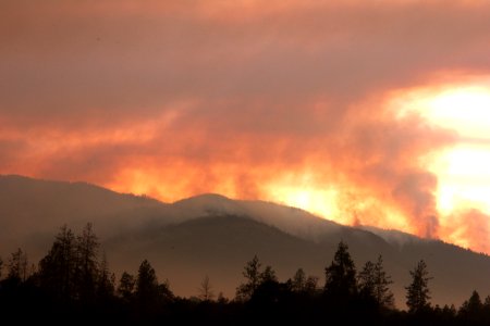 Sunset of Smoke