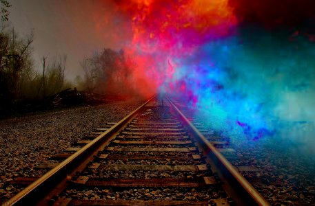 i colori sui binari