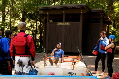 River recreation on the "Wild and Scenic" north Umpqua River