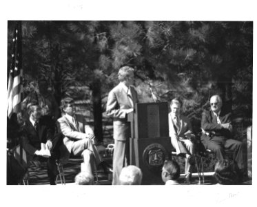 Lava Lands Dedication 1975