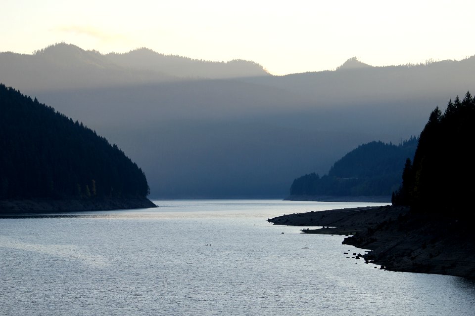Detroit Lake on the Willamette National Forest