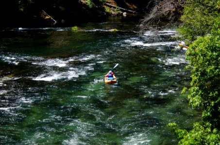 River recreation on the "Wild and Scenic" north Umpqua River photo