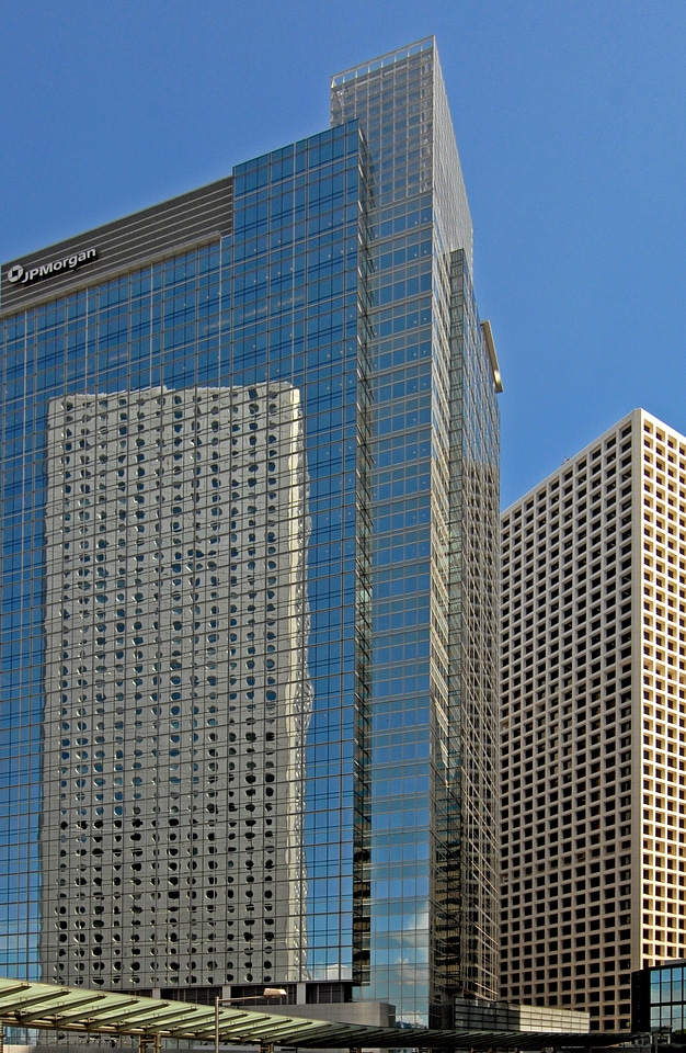 Skyscrapers architecture glass facades