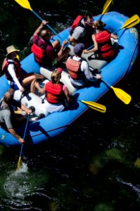River recreation on the "Wild and Scenic" north Umpqua River