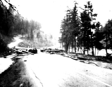 Umpqua NF -  1964 Storm Damage 12-23-1964