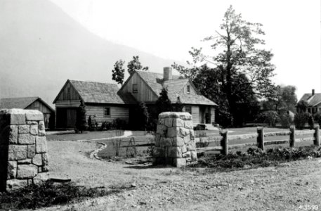 413599 North Bend RS, Rangers Residence, Snoqualmie NF, WA 1938 photo