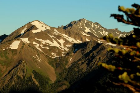 Looking south from Buckhorn Mountain, Buckhorn Wilderness on the Olympic National Forest photo