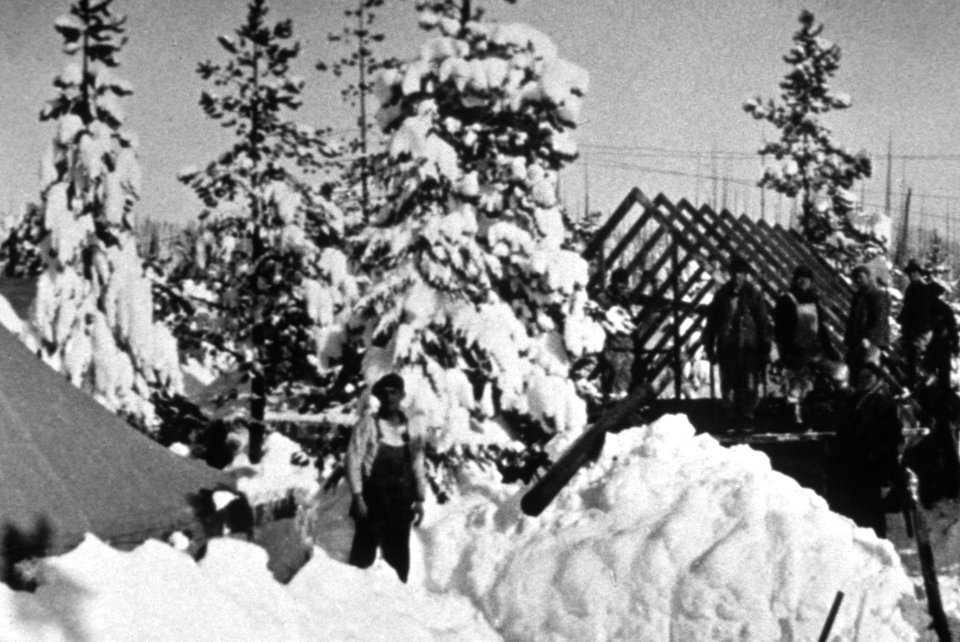 300 WPA camp at Summit Meadows Mt Hood National Forest