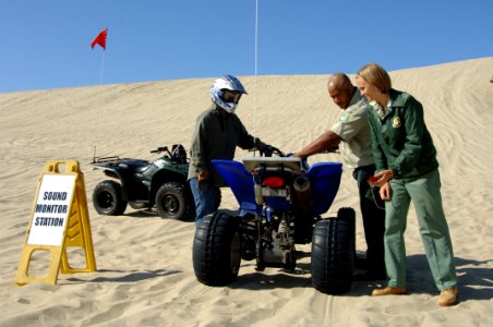 Sound Monitor Station at Oregon Dunes, Siuslaw National Forest photo