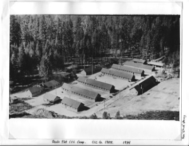 CCC Camp Devils Flat 1934 photo