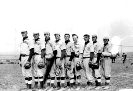 Lamonta Baseball Team 1913