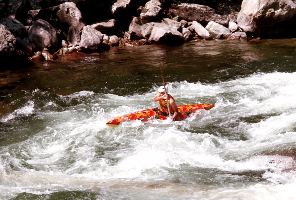 Kayaking river  no date