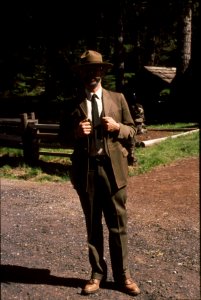 Willamette NF - Tony Farque at Fish Lake, OR 1991