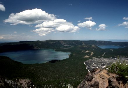 Newberry Crater, Paulina Lake, East Lake, Obsidian Flow, Deschutes National Forest.jpg photo