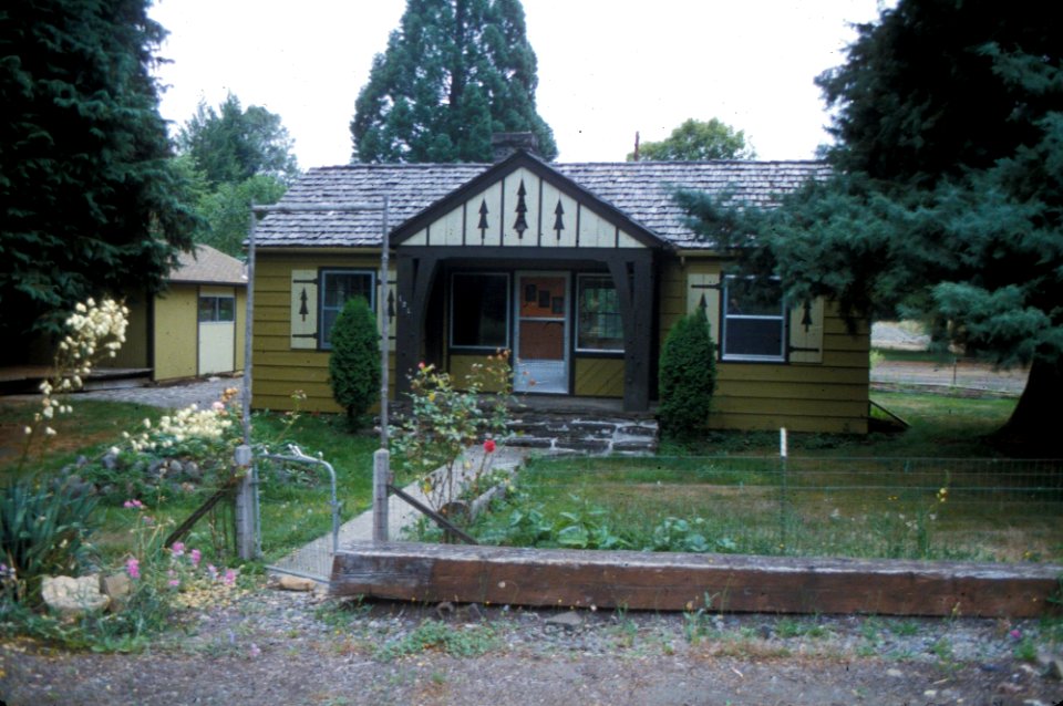 CCC Ranger Station at Glide OR 1980s