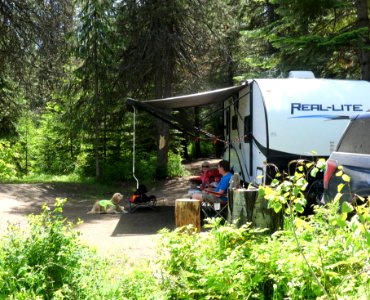 Big Meadow Lake Campground campers June 2020 by Sharleen Puckett