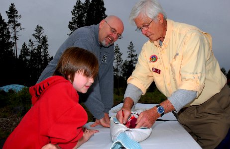 Free Fish Day Youth outdoor education Deschutes NF photo