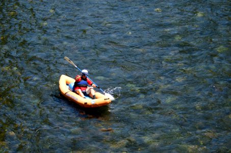 River recreation on the "Wild and Scenic" north Umpqua River