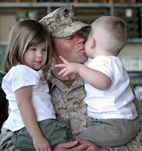 Kids marine love