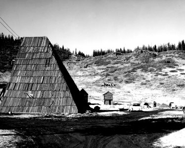 Willamette NF - Hoodoo Butte Ski Facility, OR c1960