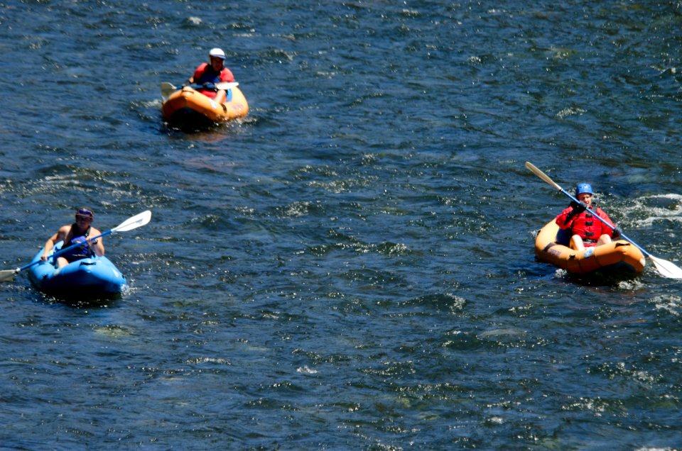 River recreation on the "Wild and Scenic" north Umpqua River