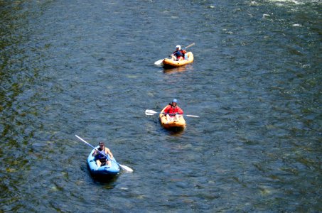 River recreation on the "Wild and Scenic" north Umpqua River