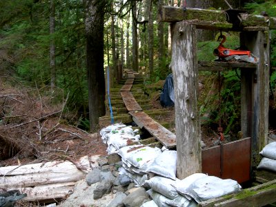 Intake Flume Decommission photo