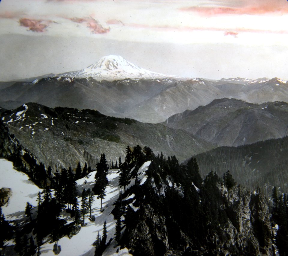 Mt. Adams from Mt. Rainier, WA