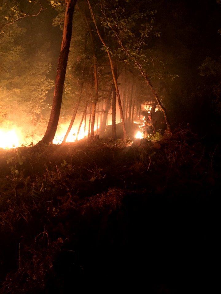 Taylor Creek Fire 7/25/18