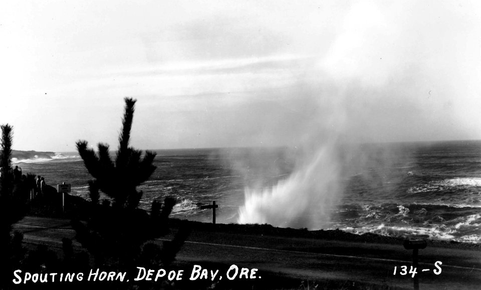 134-S Spouting Horn, Depoe Bay, Ore.