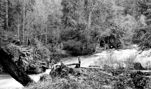 No Umpqua River Bridge (start) 5-25-1911