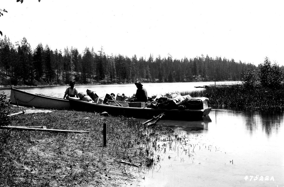 47522A Lake Crescent Skyline Camp No. 3, Deschutes NF, OR 1920