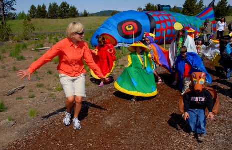 Free Fish Day Youth outdoor education Deschutes NF