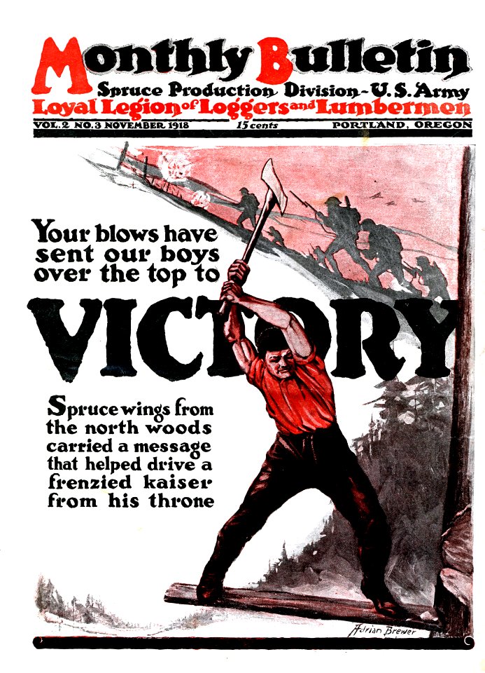 SPD Monthly Bulletin - Victory 11-1918