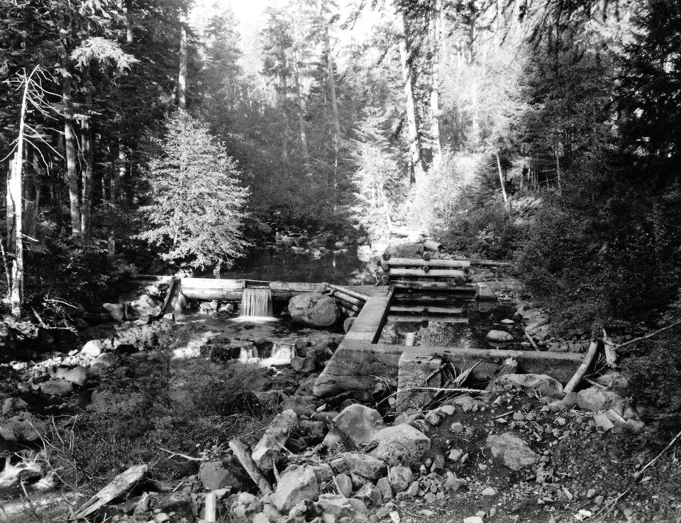 964 Hemlock RS Water Supply in Trout Cree, GPNF, WA 9-10-1952