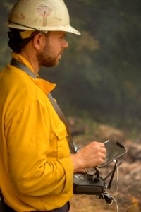 OAS Drone Team preparing for PSD burn