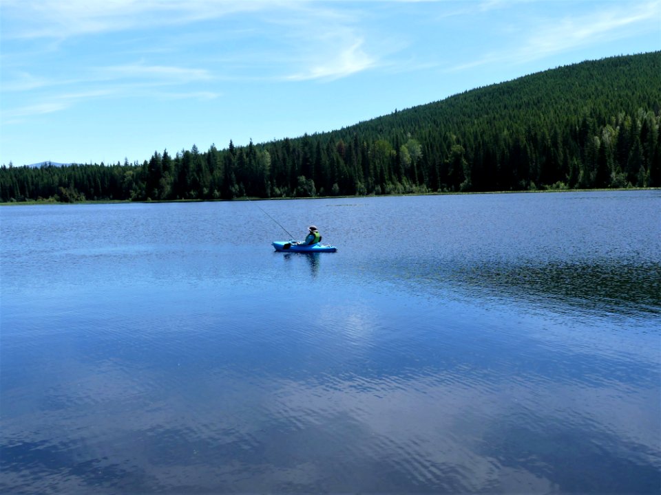 Big Meadow Lake Campground kayak June 2020 by Sharleen Puckett