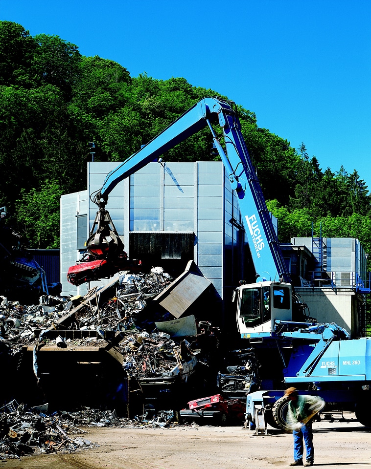 Shredder industrial magnet