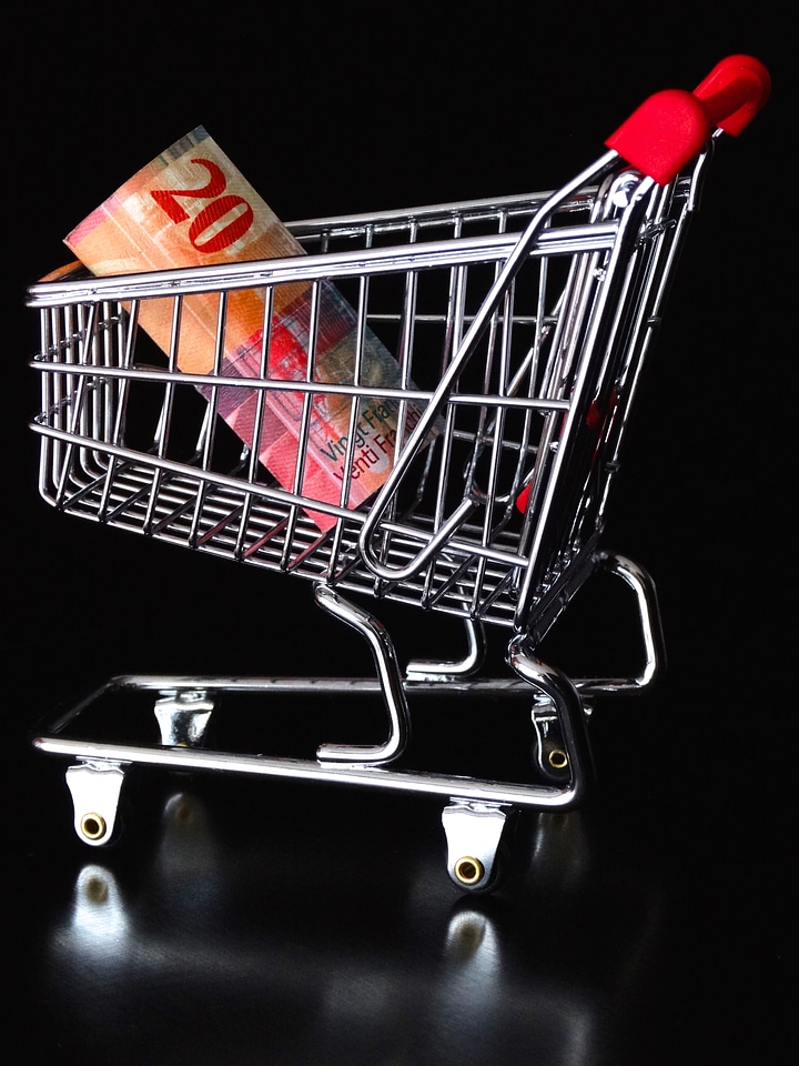 Shopping cart basket bassinet