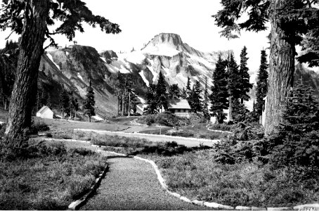 385261 Austin Pass GS & Table Mtn, Mt Baker NF, WA 1937 photo