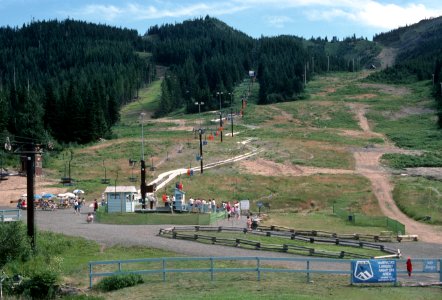 Ski bowl summer slide Mt Hood National Forest.jpg photo