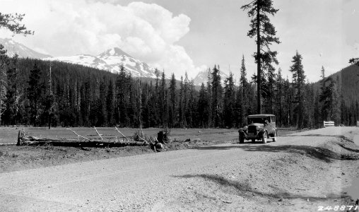 248871 McKenzie Highway, Cascade NF, OR c1930 photo