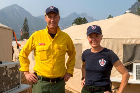 Australian Structure Protection Specialists Trent Lawrence and Cheryl Steer