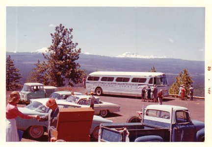 Parking Lot at Lava Lands-Deschutes