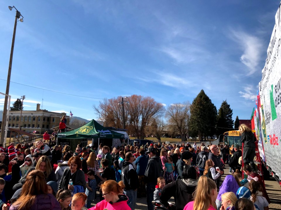 Huge crowd turned out in Soda Springs ID