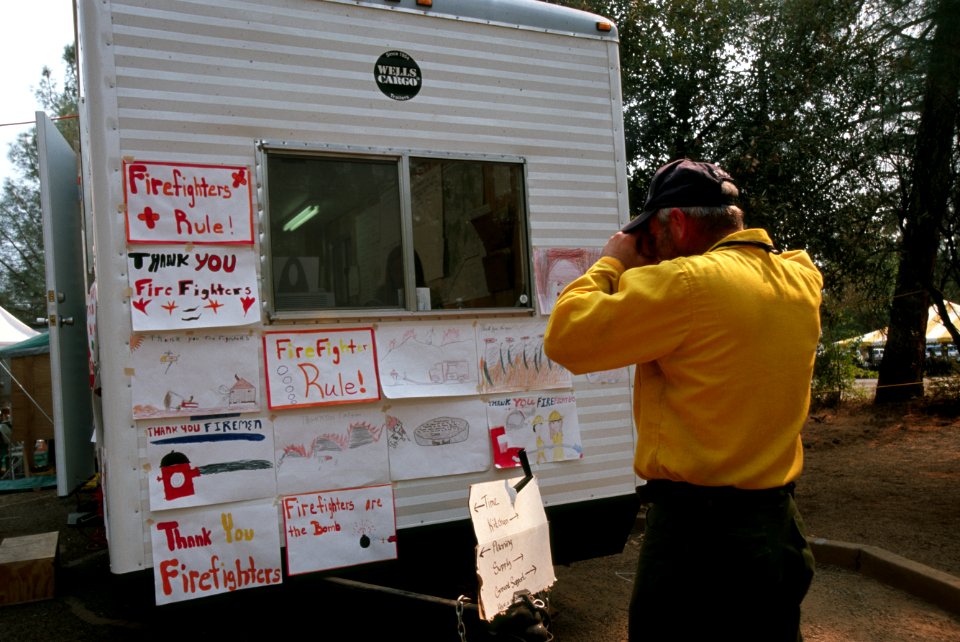 384 High Complex  fire camp